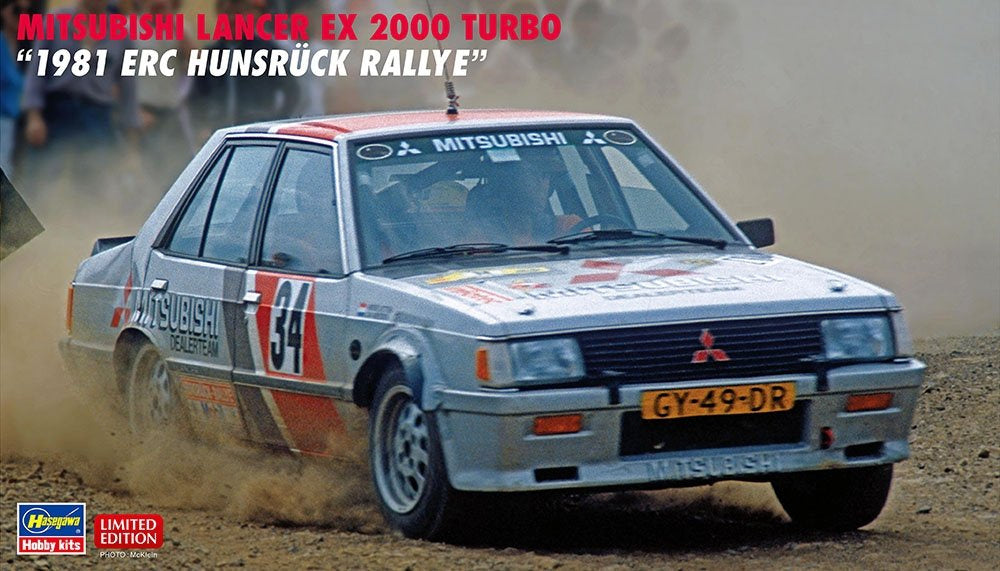 1/24 Mitsubishi Lancer EX 2000 Turbo 1981 ERC Hunsruck Rallye