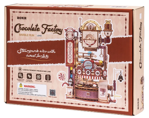 Chocolate Factory Marble Run 3D Wooden Kit