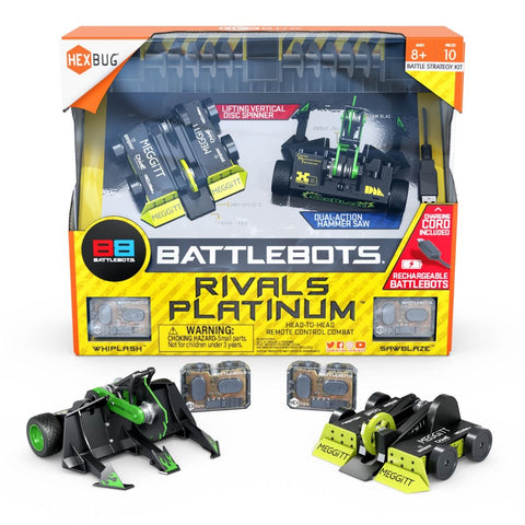 Battlebots Rivals Platinum (Whiplash & Sawblaze)