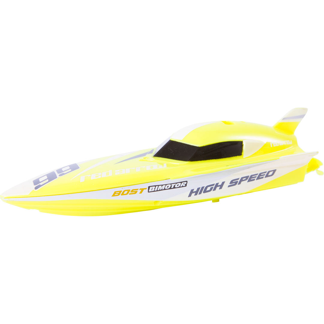 RC Mini Speed Boat Yellow