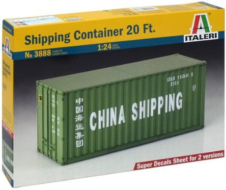1/24 Shipping Container 20 Ft.