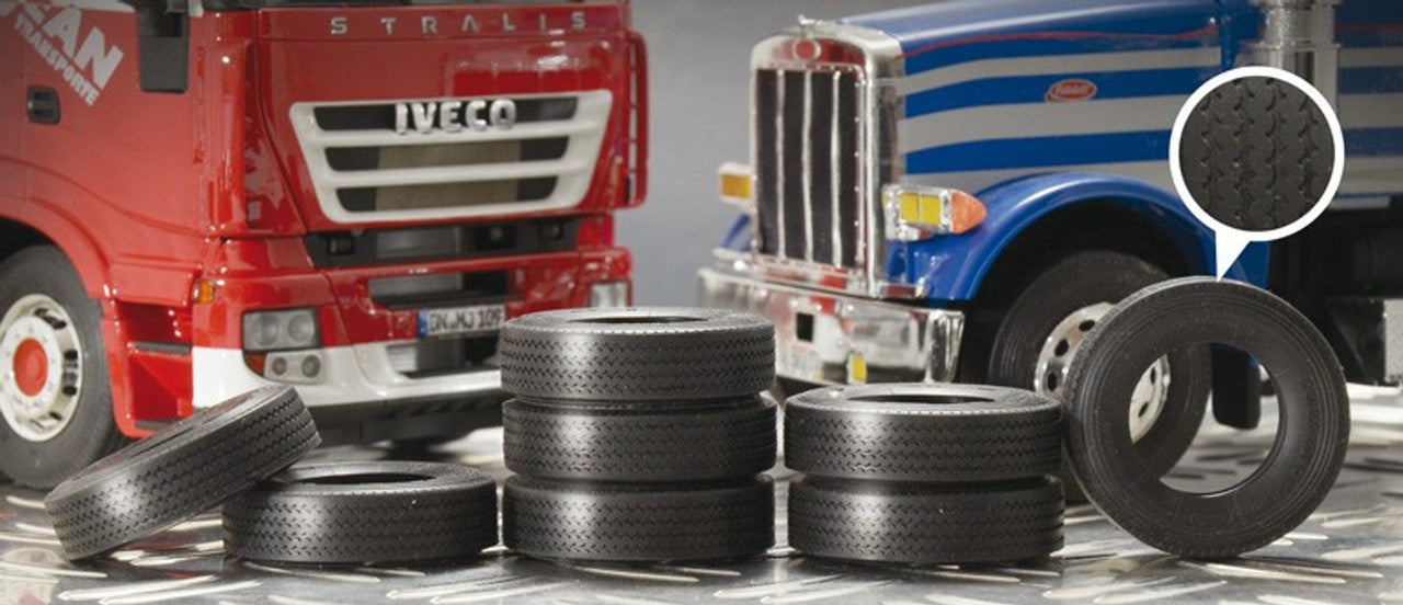 1/24 Truck Rubber Tires (8)