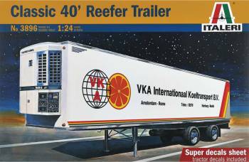 1/24 Classic 40' Reefer Trailer