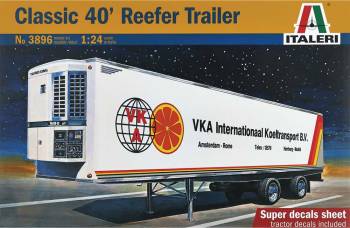 1/24 Reefer Trailer 40ft Classic