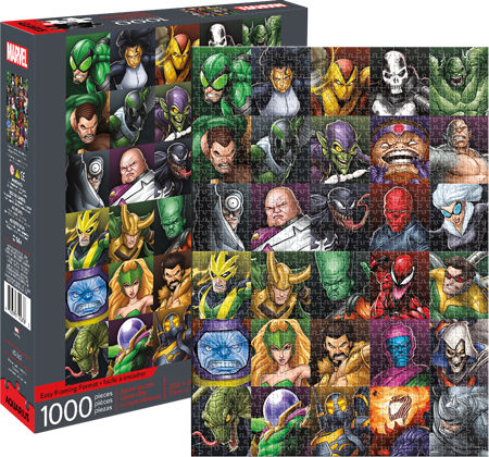 Marvel Villains Collage 1000pc Puzzle
