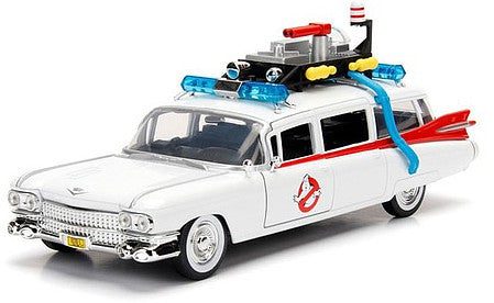 Scale model of Ecto-1 Ambulance from Ghostbusters.