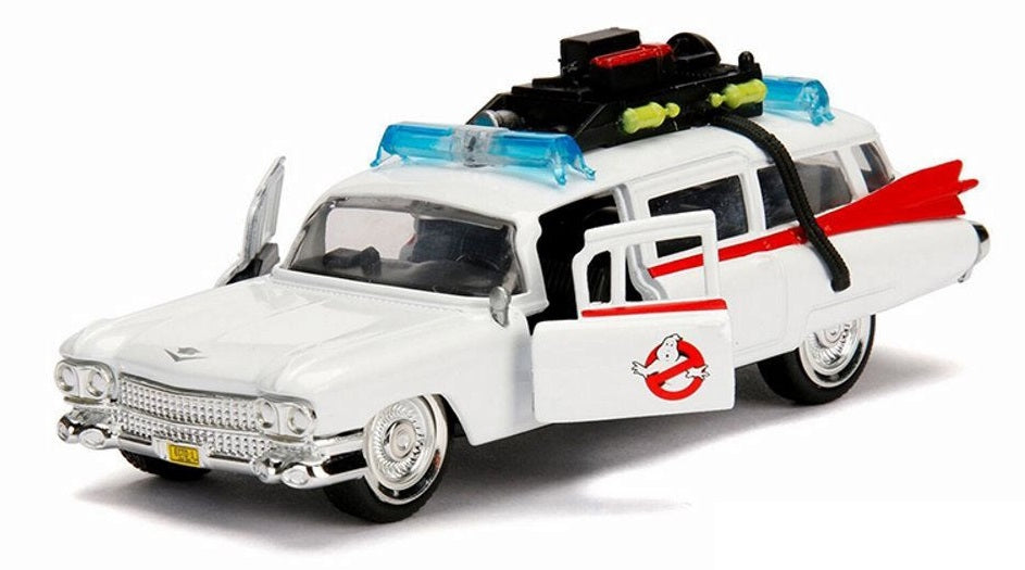 1/32 Ghostbusters Ecto-1 Cadillac Ambulance "Hollywood Rides" Series