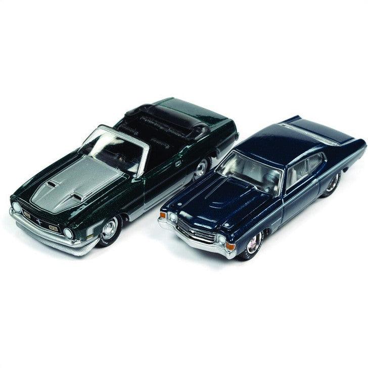 1/64 72 Mustang & 72 Chevell S