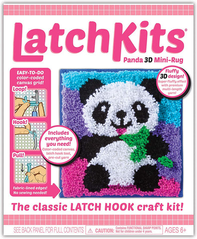 LatchKits Latch Hook Craft Kit: Pineapple