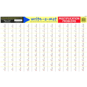 Write-A-Mat Multiplcation Problems