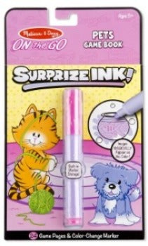 On the Go Surprize Ink! Activity Book - Pets (24 Pages)