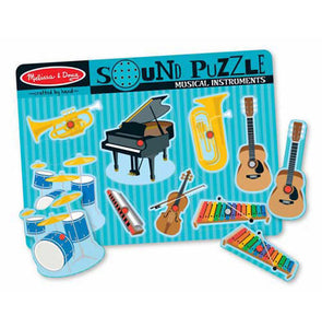 Musical Instruments Sound Puzzle - 8 Pieces