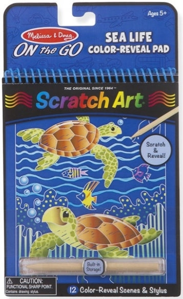 Sea Life Scratch & Reveal