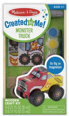 Created by Me! Monster Truck Wooden Craft Kit