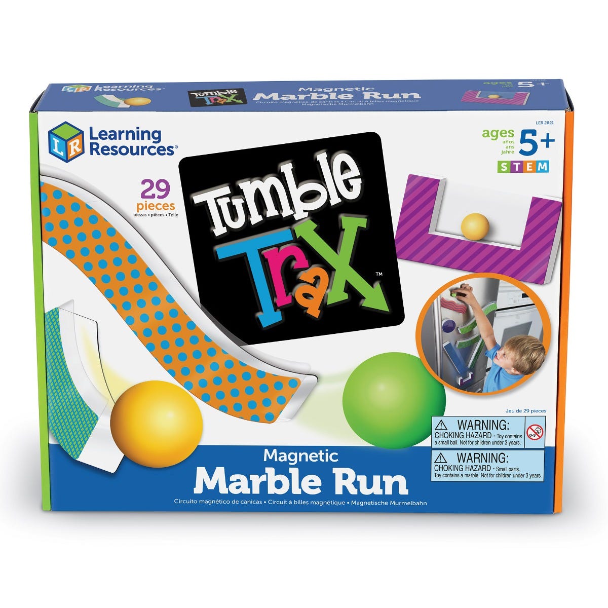Tumble Trax Magnetic Marble Ru