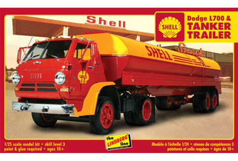 1/25 Dodge L700 with Shell Tanker