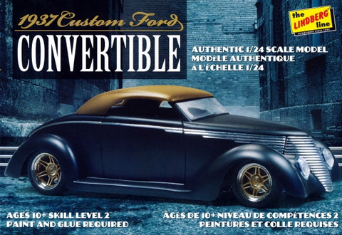 1/24 1937 Ford Custom Convertible