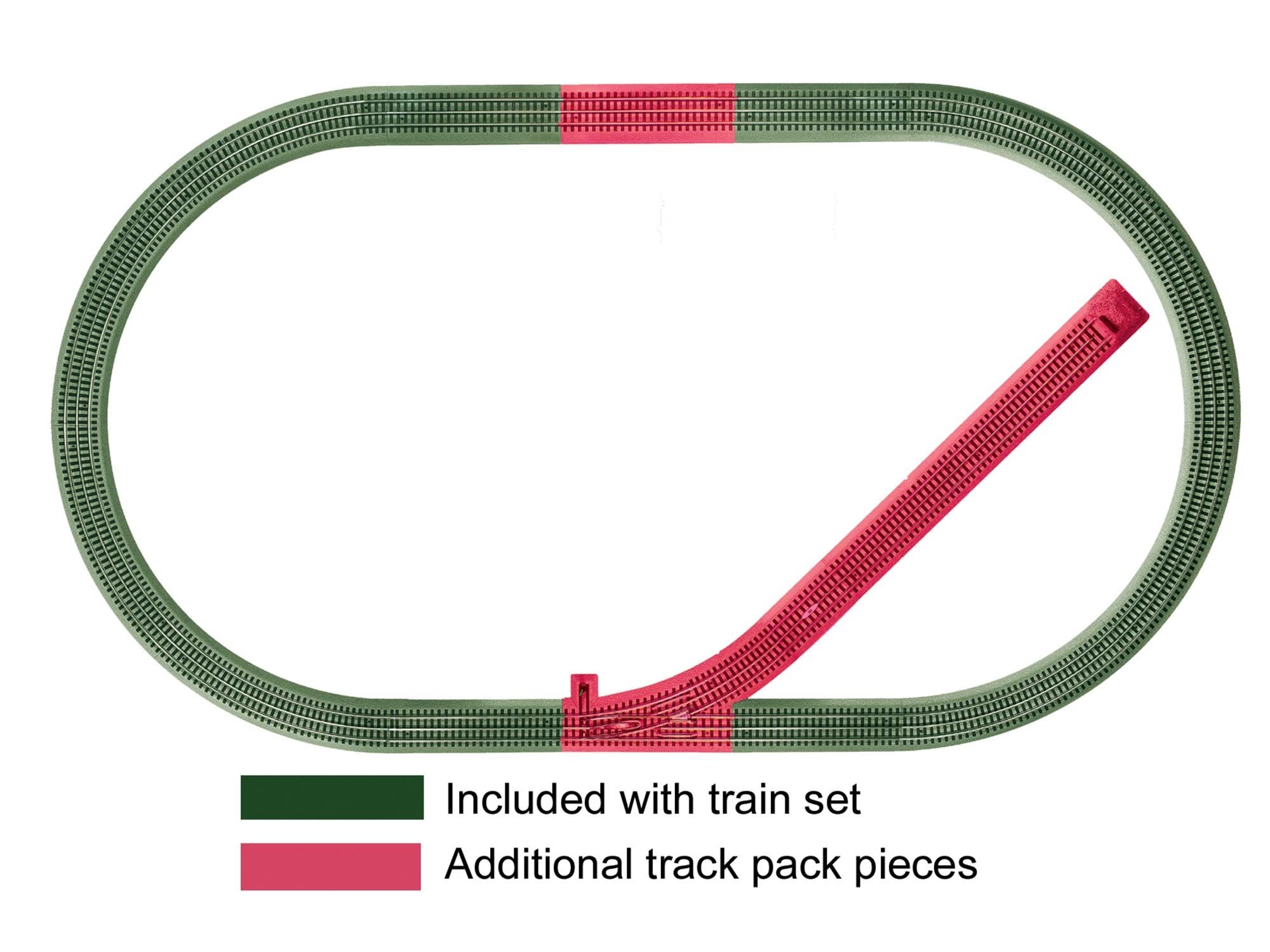 FASTRACK SIDING ADD-ON TRACK P
