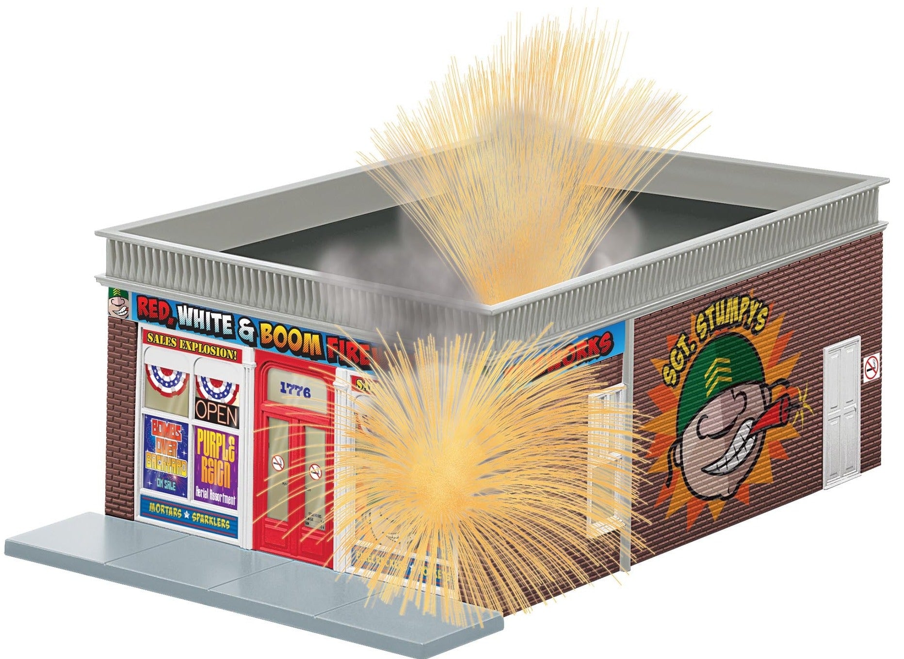 O Sgt Stumpy's Red White & Boo