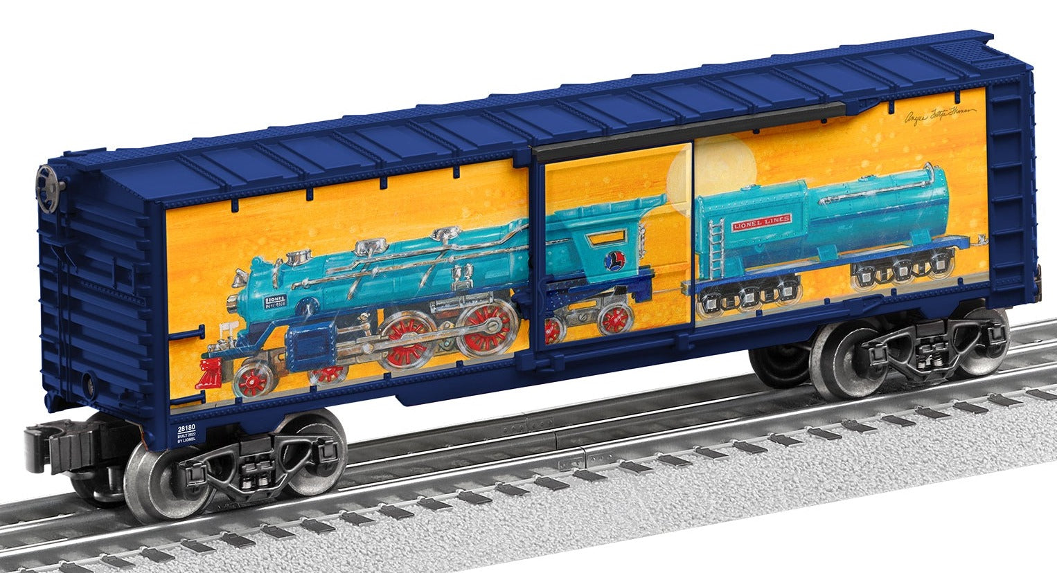 O Angela Trotta Blue Comet Box