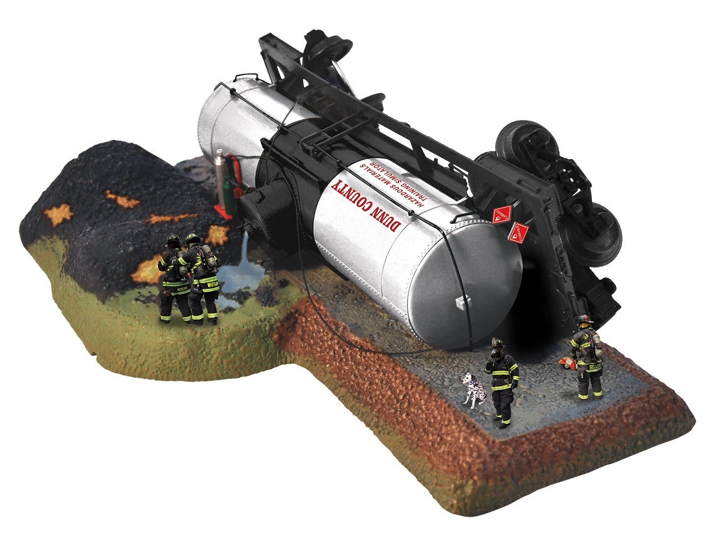 O Firefighter Tank Car Acciden