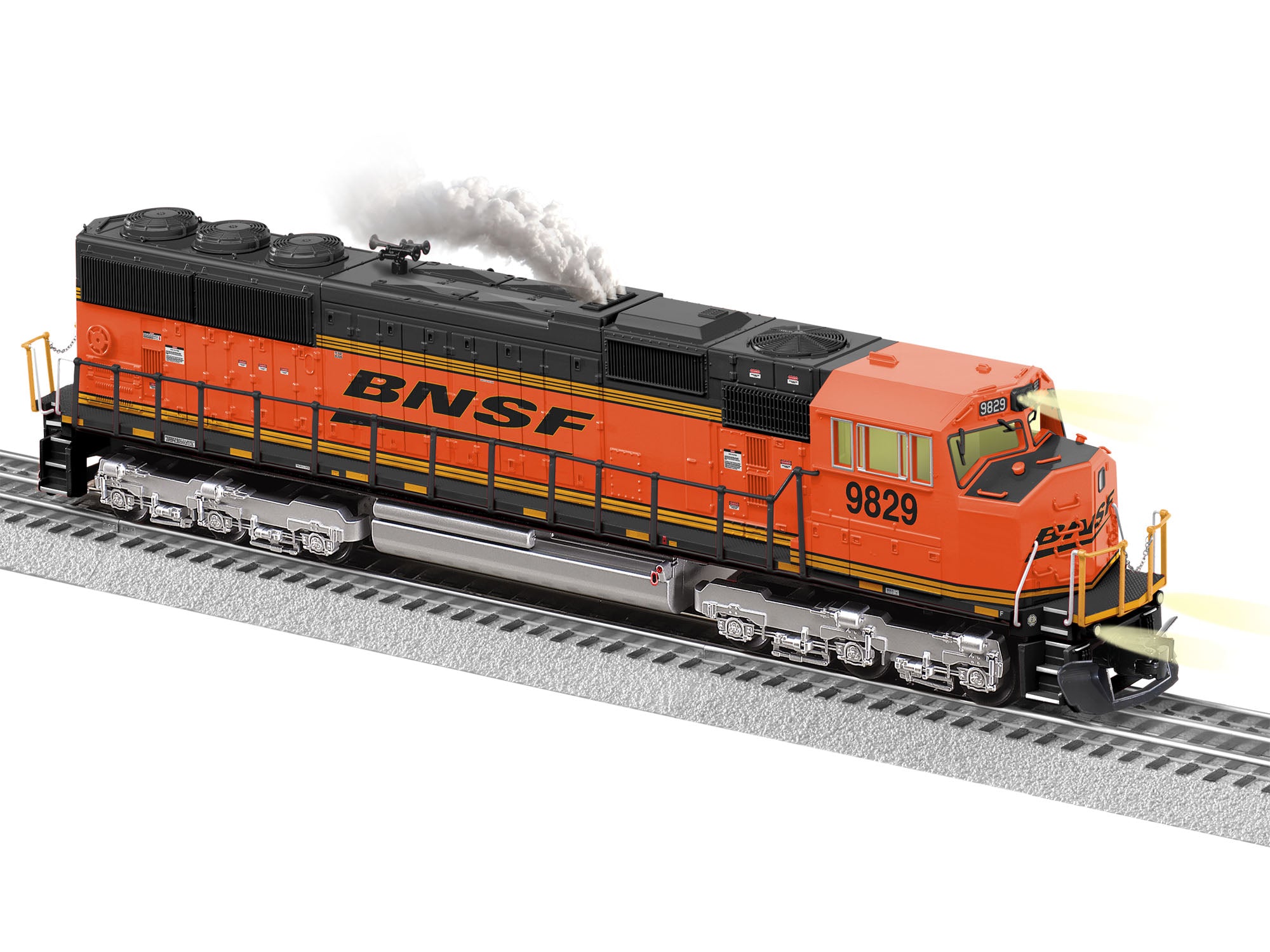 O SD70MAC BNSF Super Bass LC2 #9829