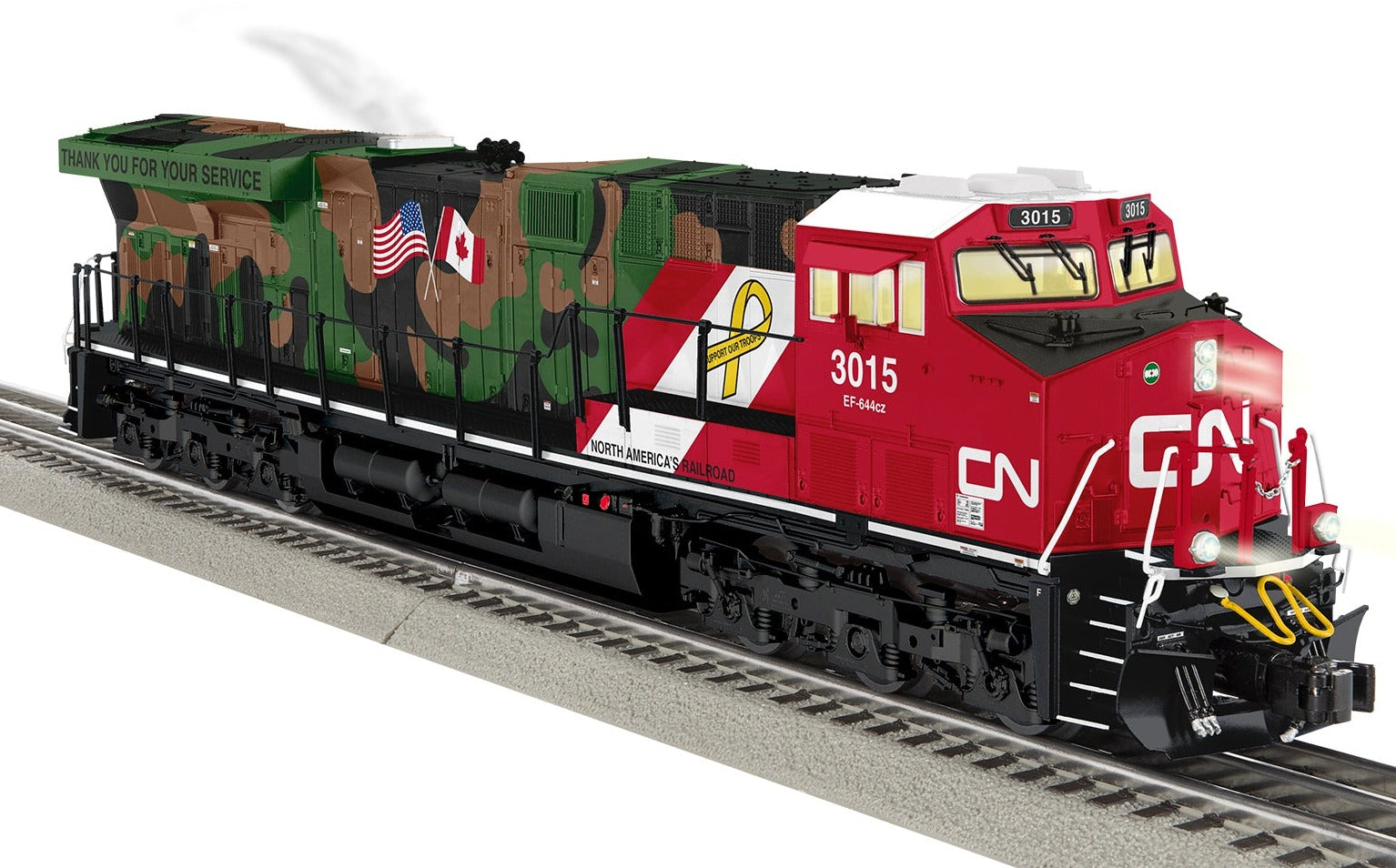 O ES44AC CN Veterans #3015