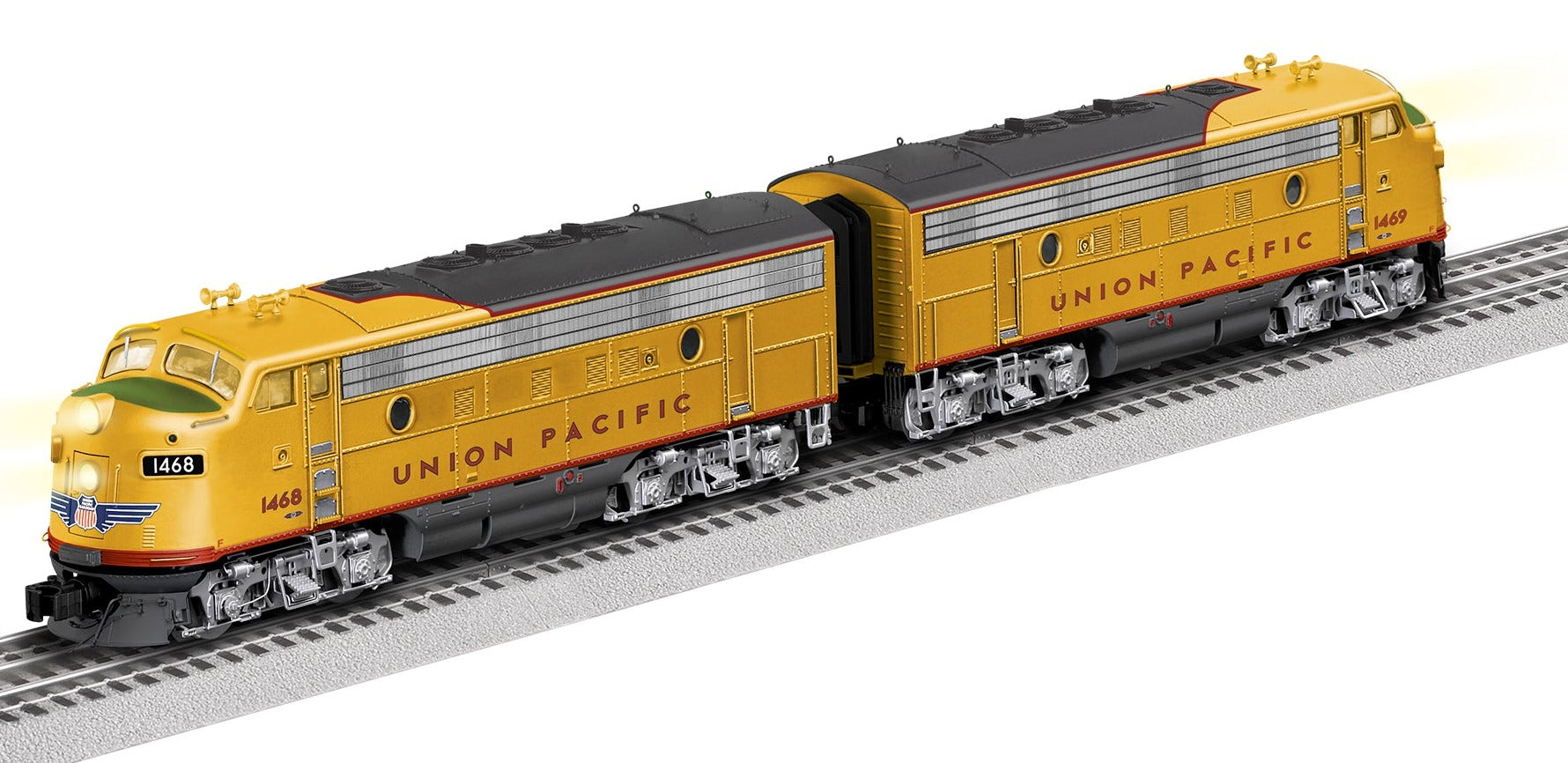 O31 Union Pacific Legacy F7 AA Set #1468, #1469