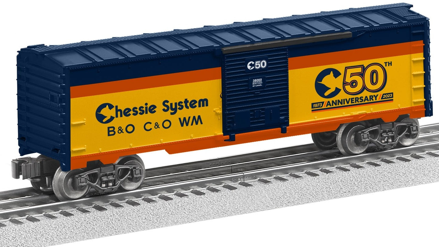 O Chessie System 50 ann Boxcar