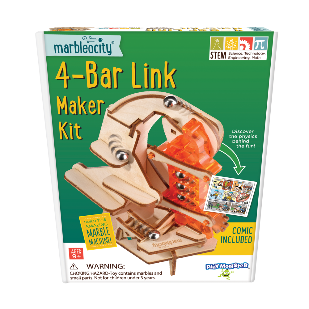 Marbleocity Triple Play 4-Bar Link Maker Kit