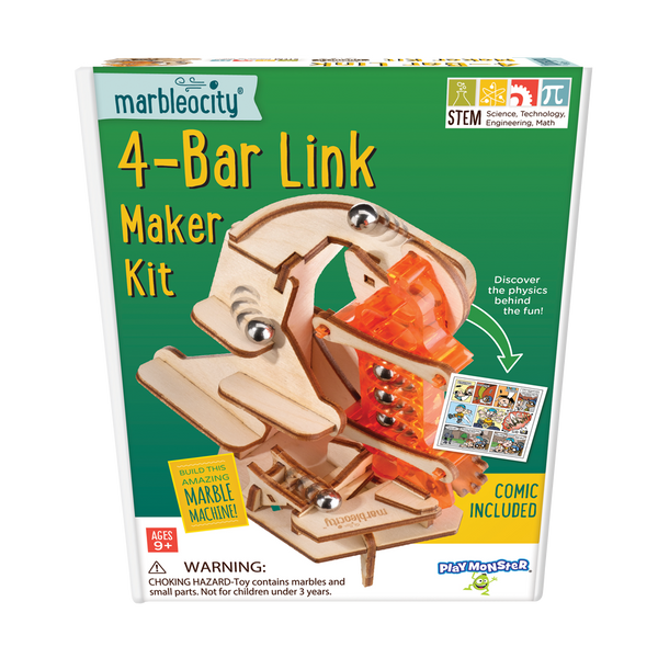 Marbleocity Triple Play 4-Bar Link Maker Kit