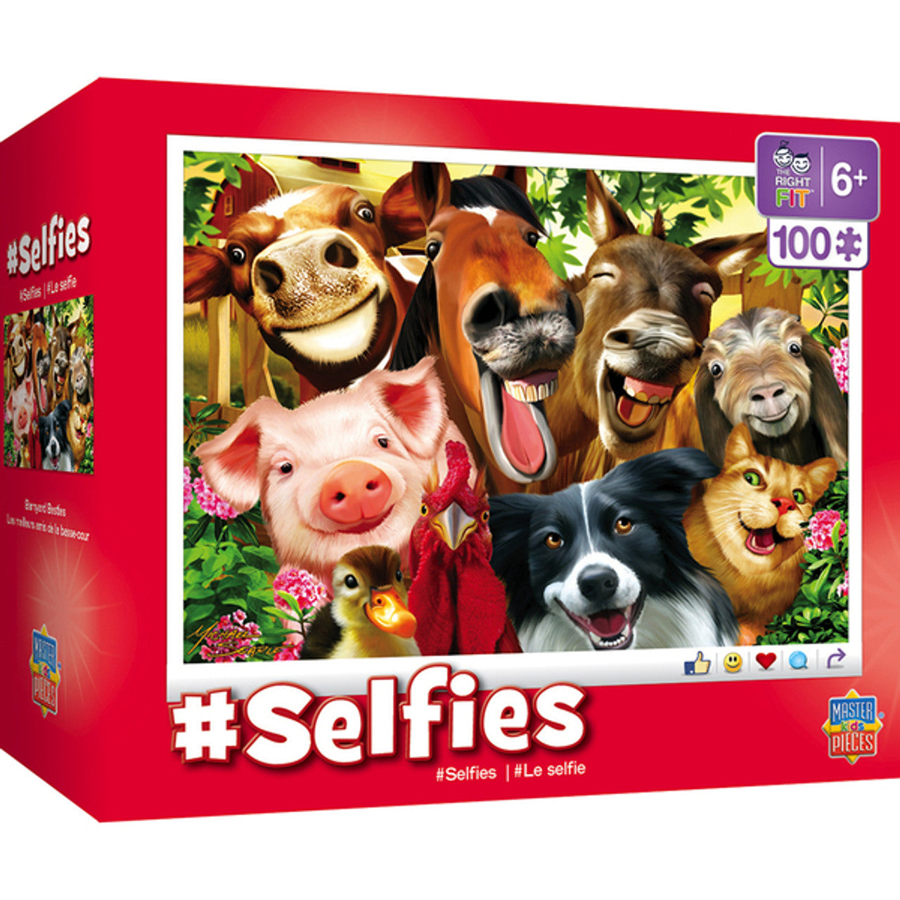 200pc Barnyard Besties Puzzle