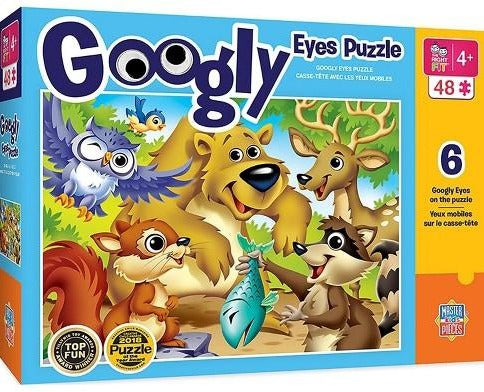 48pc Woodland Animals Googly E