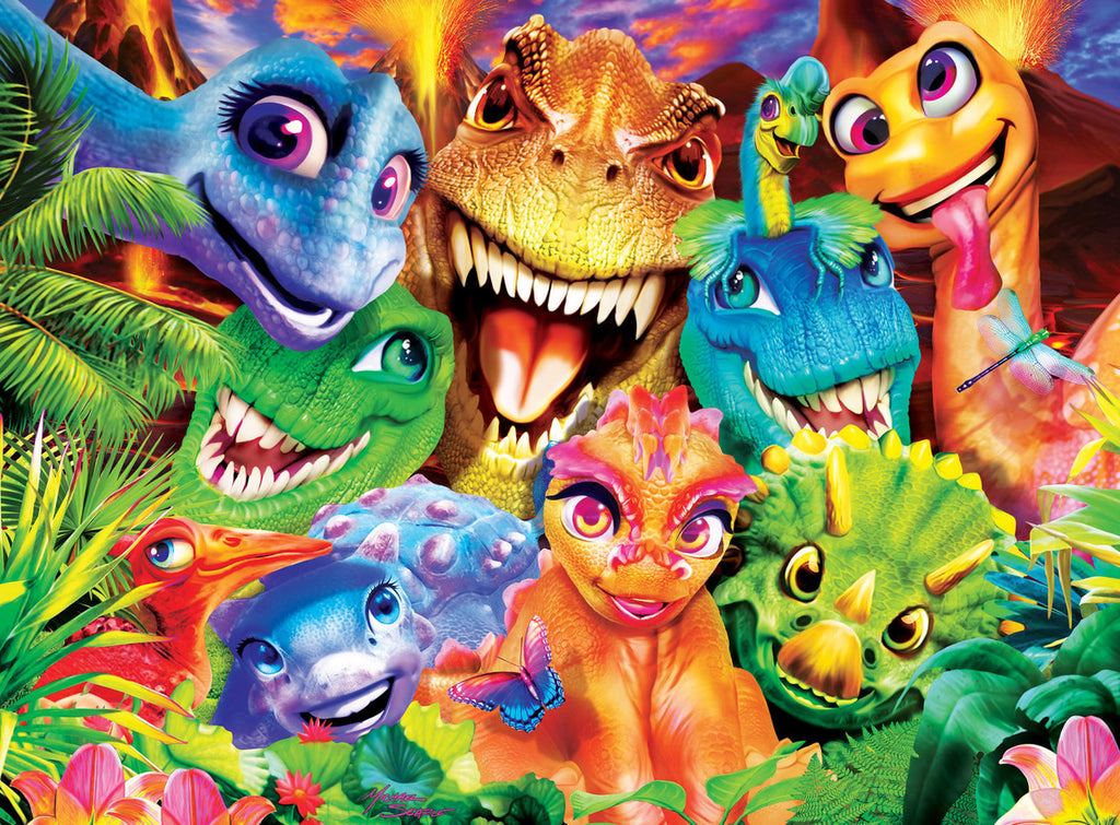 200pc Dinosaur Chums Puzzle