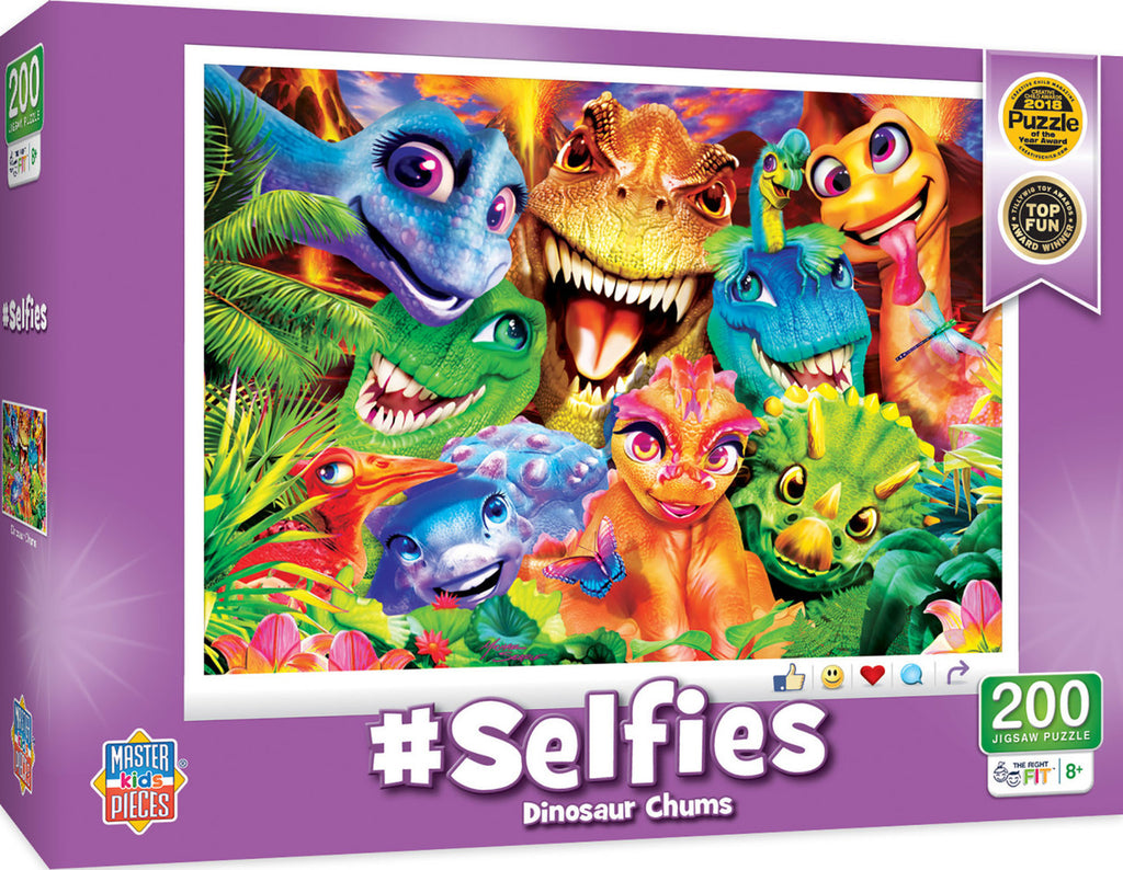 200pc Dinosaur Chums Puzzle