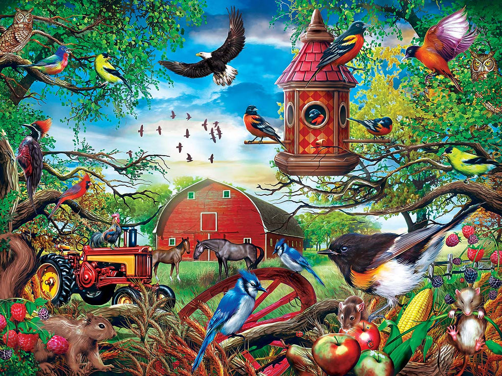 300pc Farmland Frolic Puzzle