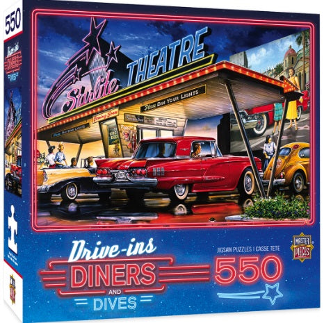 Starlite Drive-In 550pc Puzzle