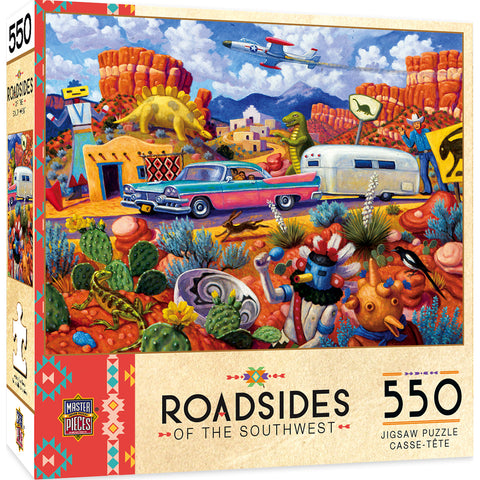 Roadsides of the Southwest Off the Beaten Path 550pc Puzzle