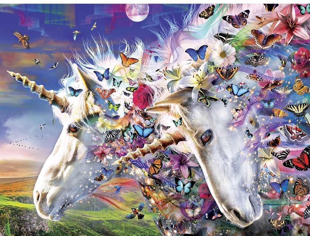 300pc Unicorns & Butterflies P