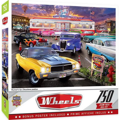 Wheels - Runner's Up 750pc Puzzle