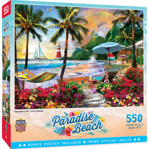 Hawaiian Life 550pc Puzzle