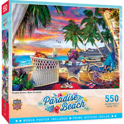 Paradise Breeze 550pc Puzzle