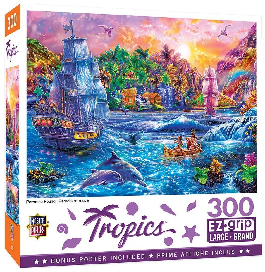 Tropics - Paradise Found 300pc Puzzle