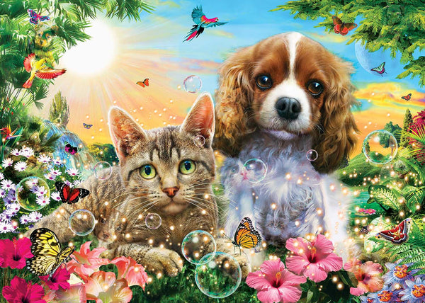 Best Friends Forever 500pc Glow Puzzle