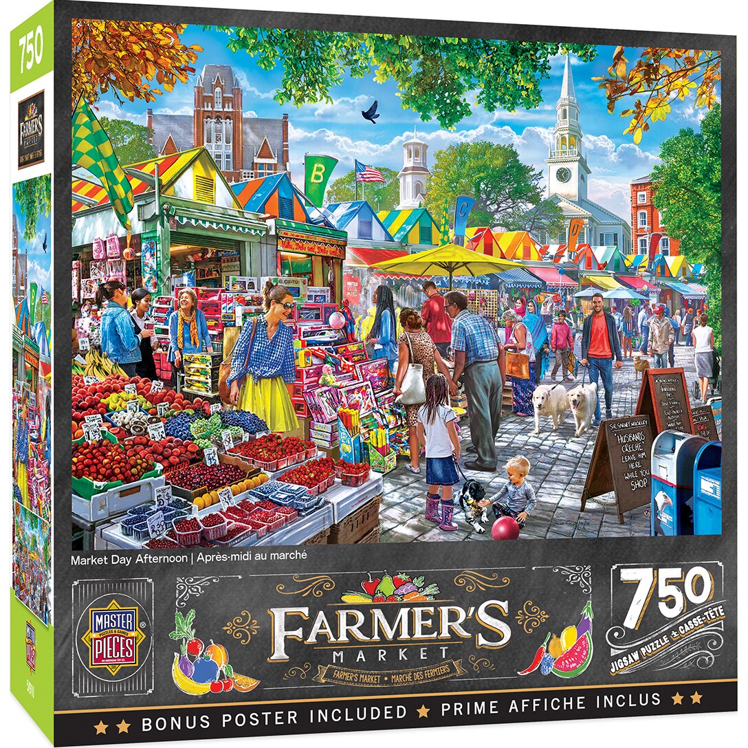 Farmer's Market - Market Day Afternoon 750pc Puzzle