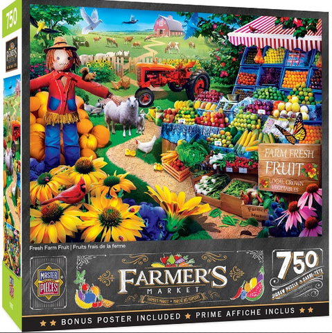 Fresh Farm Fruit 750pc Puzzle