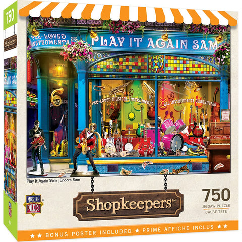Shopkeeper 'Play it Again Sam' 750pc Puzzle