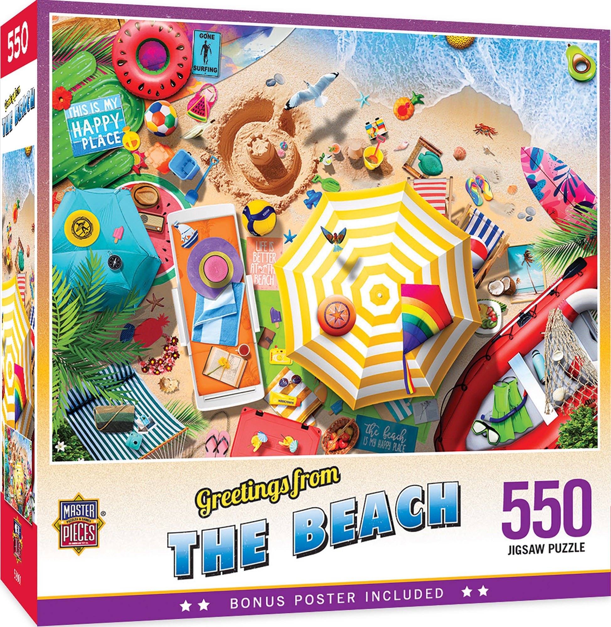 550pc The Beach Puzzle