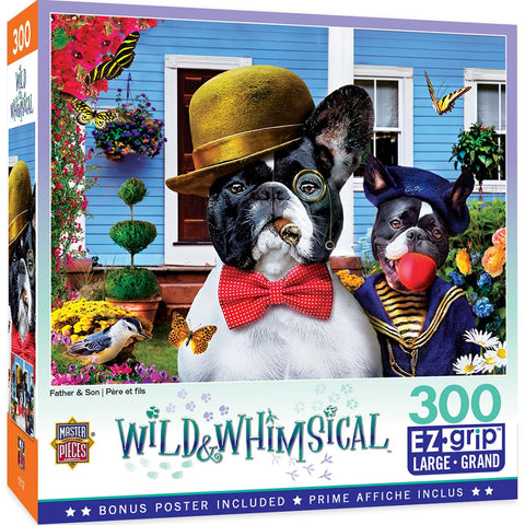 Wild and Whimsical: Father & Son 300pc Puzzle