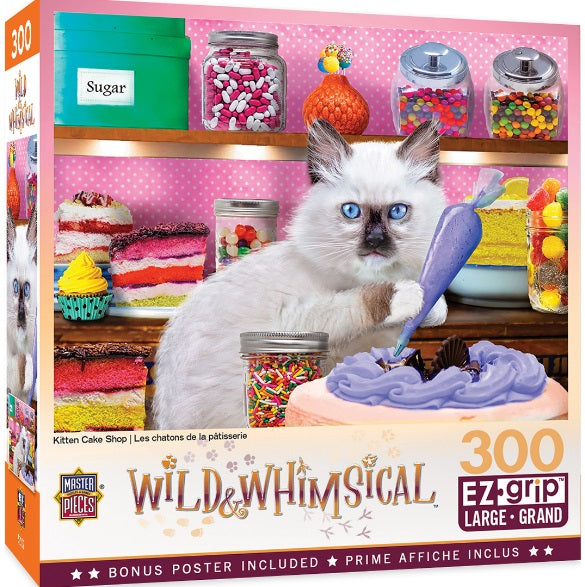 300pc Kitten Cake Shop Puzzle